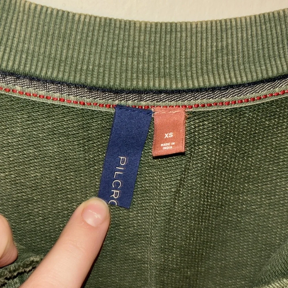 Anthropologie Pilcro Green Moss Sweater Pullover - Picture 2 of 7
